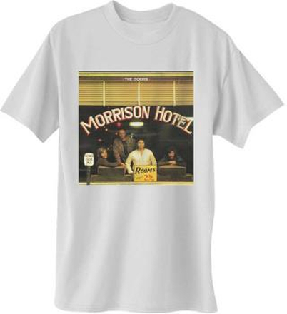 The Doors: Unisex T-Shirt/Morrison Hotel (Medium)
