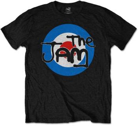 The Jam: Unisex T-Shirt/Target Logo (Soft Hand Inks) (XX-Large)