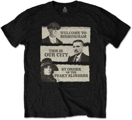 Peaky Blinders: Unisex T-Shirt/This Is Our City (Medium)