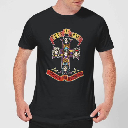 Guns N Roses Appetite For Destruction Men's T-Shirt - Black - XXL