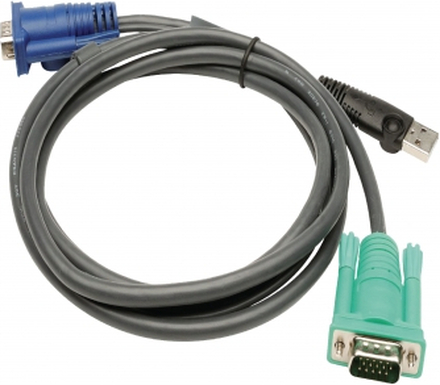 Kvm Kabel VGA Han / USB A Han - Aten SPHD15-G 1.8 m