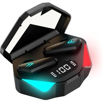 KOLINSKY X15S TWS Bluetooth 5.0 trådløs stereoøretelefon LED digitalt display E-Sports gaming musikh