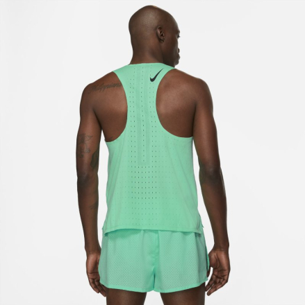 Nike AeroSwift Men's Running Vest - Green