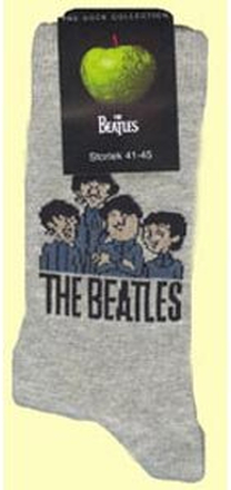 The Beatles: Unisex Ankle Socks/Cartoon Group (UK Size 7 - 11)