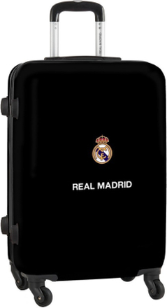 Medium kuffert Real Madrid C.F. Hvid Turkis Grøn 24'' (40 x 63 x 26 cm)