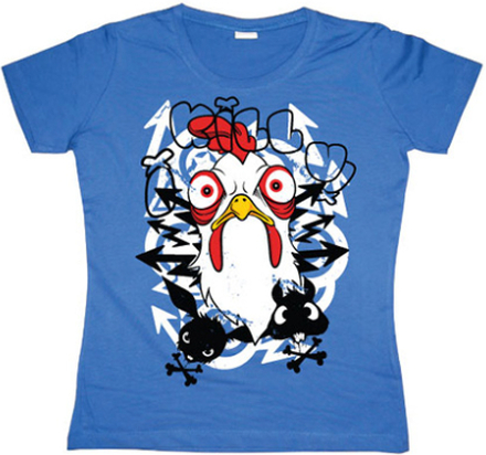 I Kill You - Angry Bird Girly Tee, T-Shirt