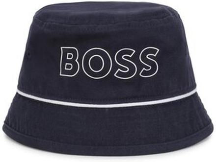 Hatt Boss Bucket J01143 Mörkblå