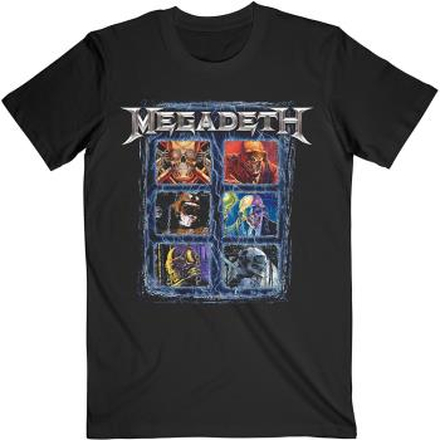 Megadeth: Unisex T-Shirt/Vic Head Grip (Large)