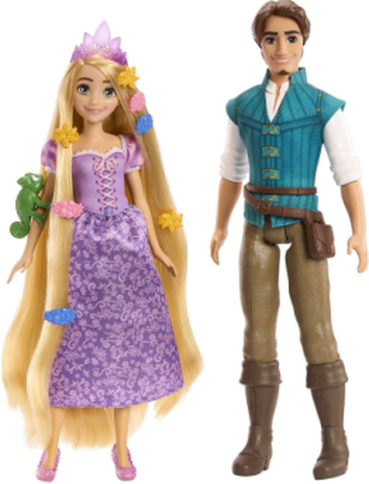 Disney Princess Rapunzel & Flynn Rider Adventure Set Toys Dolls & Accessories Dolls Multi/patterned Disney Princess