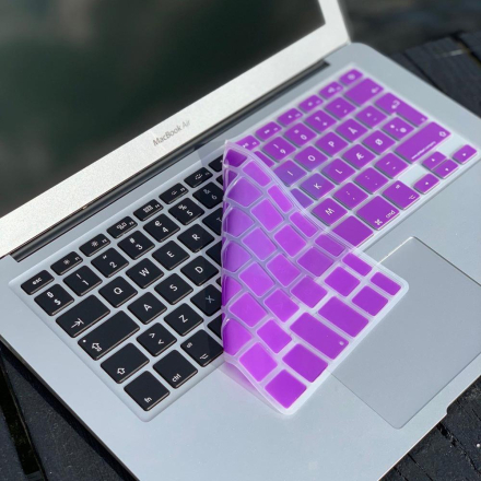 Philbert MacBook Keyboard Cover m. Dansk Tastatur - Lilla