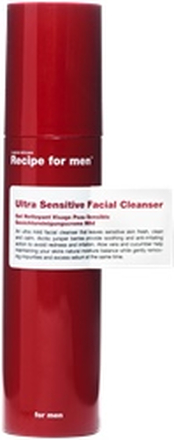Recipe for Men Ultra Sensitive Facial Cleanser 100 ml
