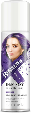 Rebellious Colour Hair Spray Purple