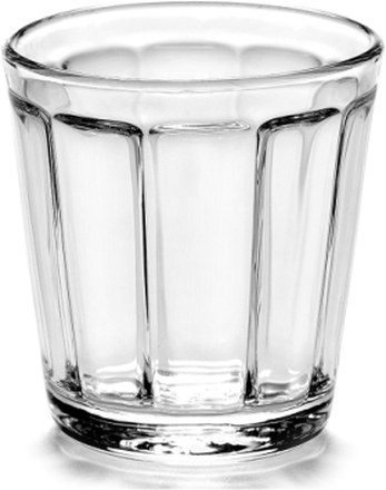 Glass Xs Tumbler Surface By Sergio Herman Set/4 Home Tableware Glass Drinking Glass Nude Serax
