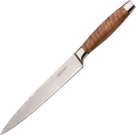 Le Creuset - Universalkniv 20 cm oliventrehåndtak