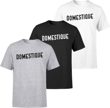 Domestique Men's T-Shirt - M - Black