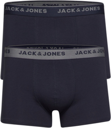 Jacvincent Trunks 2 Pack Noos Boksershorts Blå Jack & J S*Betinget Tilbud