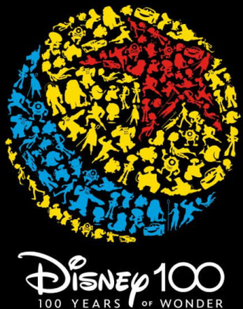 Disney 100 Years Of Pixar Women's T-Shirt - Black - M - Schwarz
