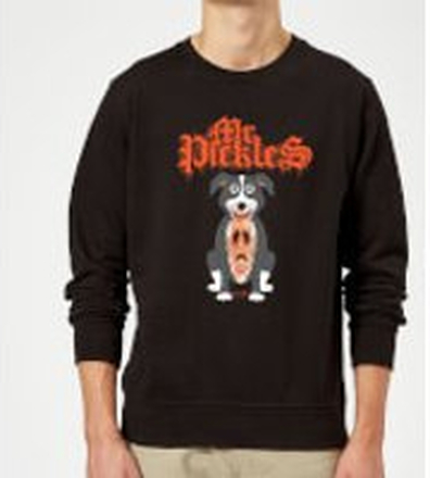 Mr Pickles Ripped Face Sweatshirt - Black - S - Black