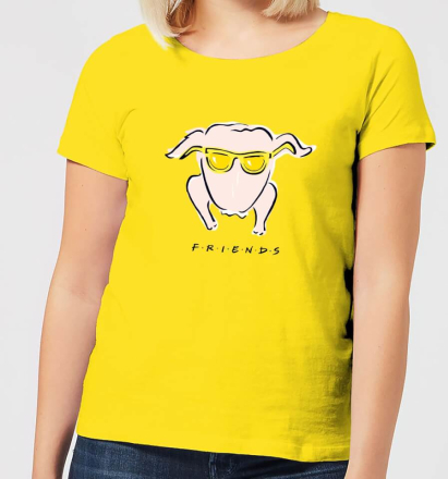 Friends Turkey Women's T-Shirt - Yellow - XL