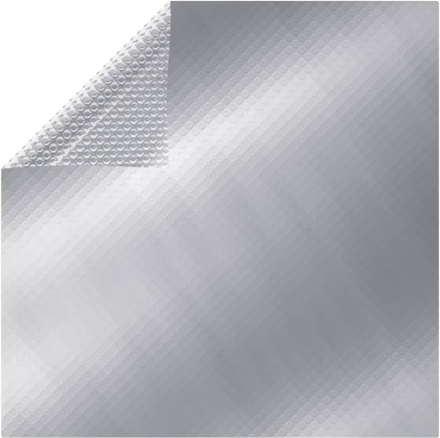 vidaXL Poolskydd silver 975x488 cm PE