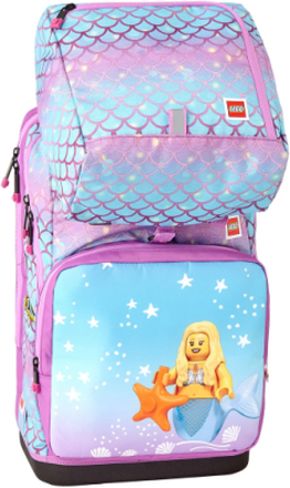 Lego® Maxi Plus School Bag Accessories Bags Backpacks Blå Lego Bags*Betinget Tilbud