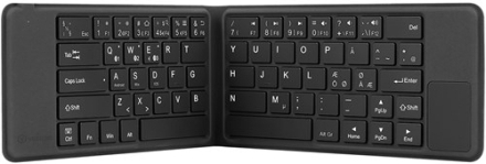 Voxicon Bt Mini 195b For Tablet +touch Trådløs Tastatur Nordisk Sort