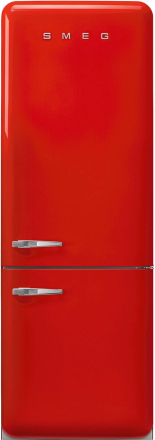 Smeg FAB38RRD5 kjøleskap / fryser, rød