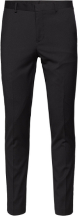 Slhslim-Mylobill Black Trs B Noos Bottoms Trousers Formal Black Selected Homme