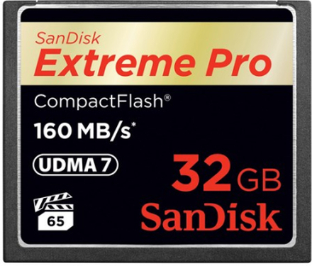 Sandisk Extreme Pro 32gb Compactflash-kort