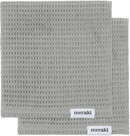 Meraki - Oppvaskklut 30x30 cm 2 stk lysegrå