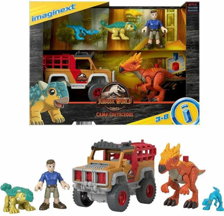 Mattel Imaginext Jurassic World™ Camp Cretaceous Runaway Dinos (HCR94)