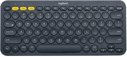 Logitech K380 Trådløs Tastatur Hollandsk Qwerty Sort
