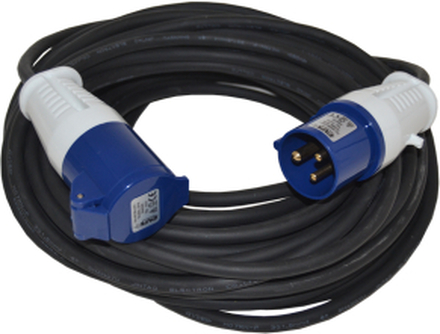 BLUE ELECTRIC kabelsæt CEE 230V 25m 3x1,5mm2