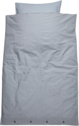 Future Baby Bed Linen W. Stripes Home Sleep Time Bed Sets Blå Copenhagen Colors*Betinget Tilbud