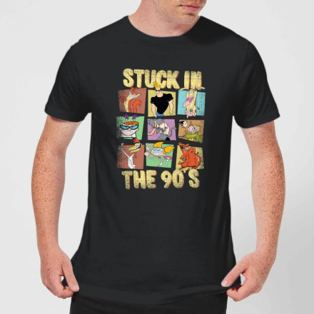 Cartoon Network Stuck In The 90s Men's T-Shirt - Black - M