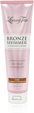 Loving Tan Bronze Shimmer Luminous Cream Dark Dark - 120 ml