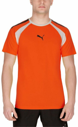 Kortærmet T-shirt til Mænd Puma TeamLIGA Orange S