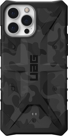 UAG - Pathfinder backcover hoes - iPhone 13 Pro Max - Camouflage Grijs + Lunso Tempered Glass