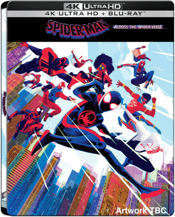 Spider-Man: Across The Spider-Verse 4K Ultra HD Steelbook (includes Blu-ray)
