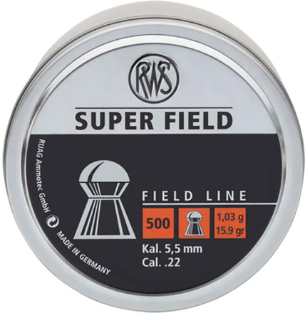RWS Super Field - 5,52mm / 1,03g / 500st