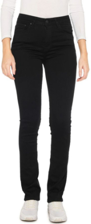 LTB Arline Damen Jeans High-Waist Hose mit geradem Bein 51290 13588 200 Schwarz