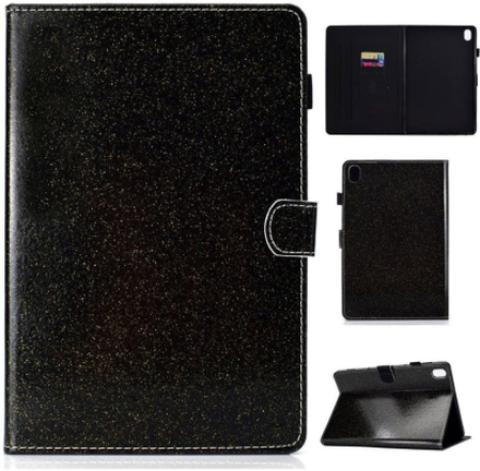 Huawei MediaPad M6 10.8 flash powder leather flip case - Black