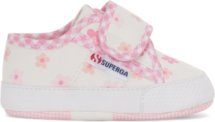 Superga 4006 BABY STRAP PRINT FLOWERS GINGHAM S4125IW