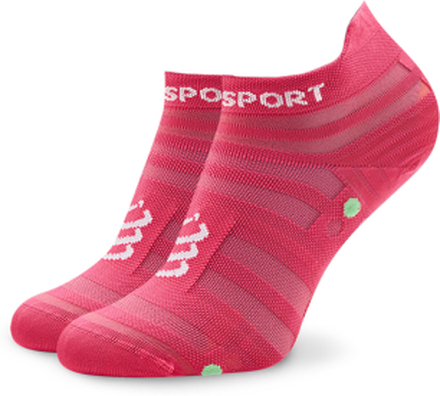 Lågstrumpor unisex Compressport Pro Racing Socks v4.0 Ultralight Run Low XU00051B Rosa