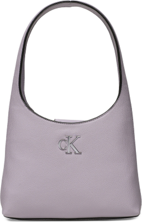 Handväska Calvin Klein Jeans Minimal Monogram Shoulder Bag K60K610843 Lila
