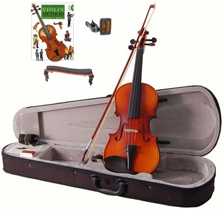Arvada VIO-180L venstrehånds-violin 4/4, pakkeløsning