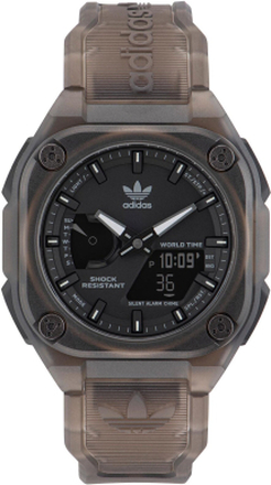Klocka adidas Originals City Tech One Watch AOST23059 Brun