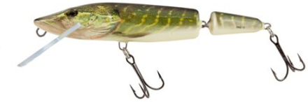 Salmo pike jointed floating - 13 cm - real pike