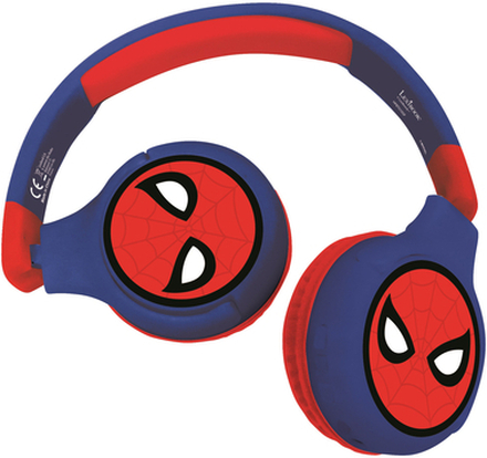 LEXIBOOK Spider -Man 2in1 Bluetooth®- og kablede hovedtelefoner