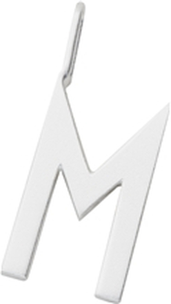 Design Letters Archetype Charm 16 mm Silver A-Z M